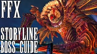 Final Fantasy X  Storyline Boss Guide  AI Tips amp Tricks [upl. by Lilahk]