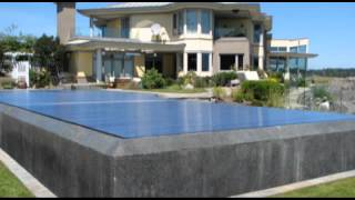 HydraLux slatted automatic swimming pool cover [upl. by Terryl]