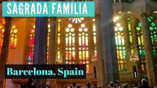 Barcelona Spain  Sagrada Familia Virtual Tour  This Place Is Stunning [upl. by Adnilam]