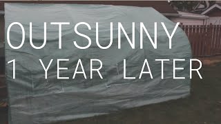 Outsunny Greenhouse UPDATED REVIEW  1 year later [upl. by Odilo200]