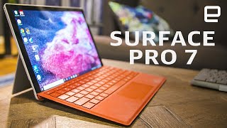 Microsoft Surface Pro 7 review USBC upgrade battery downgrade [upl. by Antons]