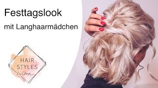 Haar Tutorial mit Langhaarmädchen [upl. by Eulau]