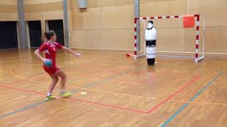 Shooting exercises in handball [upl. by Copeland]