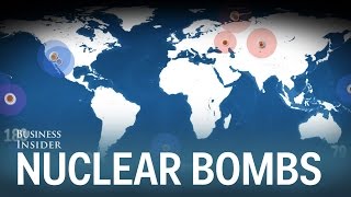 Every nuclear bomb explosion in history [upl. by Fisken635]