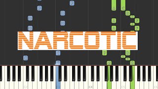 Liquido  Narcotic  Piano Tutorial easy [upl. by Berg]