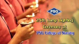 25th Lamp Lighting Ceremony at PSG College of Nursing [upl. by Esyla]