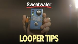 How to Use a Looper Pedal  Guitar Lesson [upl. by Aihsotan767]