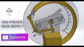 How Pressure gauges Works  Engineers Academy [upl. by Gib929]