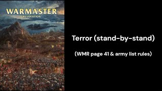 Warmaster Revolution  terror in combat [upl. by Eillor]