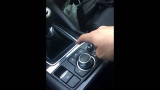 How to enable touch screen while driving Mazda infotainment [upl. by Ayres753]