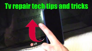 3 Ways to Troubleshoot LED LCD TV with a Black Screen TV repair part 1 [upl. by Acinoreb]