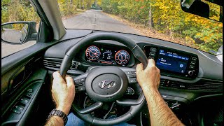 New Hyundai i20 III 2021  12 MPI 84 HP  POV Test Drive 617 Joe Black [upl. by Annagroeg244]