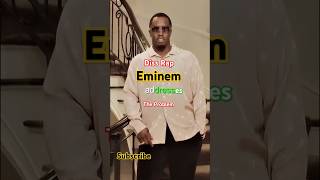 Eminem Disses P Diddy eminem [upl. by Minnie]