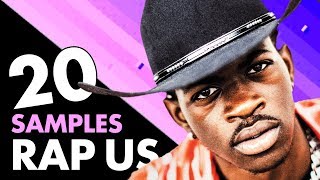 LES 20 SAMPLES DU RAP US Lil Nas X 50 Cent Véronique Sanson [upl. by Yroggerg]