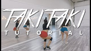 TAKI TAKI DANCE TUTORIAL  STEF WILLIAMS REGGAETON CHOREOGRAPHY [upl. by Koby]