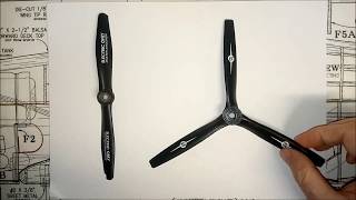 Understanding RC Propellers  2 and 3 blades [upl. by Rellek]