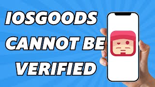 IOSGODS App Cannot be Verified Easy Fix [upl. by Lamrej]