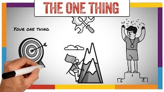 The One Thing Summary amp Review Gary Keller  ANIMATED [upl. by Lennor]