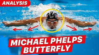 Michael Phelps PERFECT Butterfly Technique Analysis [upl. by Eelrefinnej763]