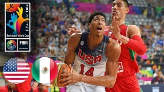 USA 🇺🇸 vs Mexico 🇲🇽  Classic Full Games  FIBA Basketball World Cup 2014 [upl. by Mima316]