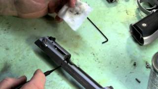 Beretta 92 extractor maintenance [upl. by Notlit919]