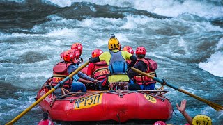 River Rafting  Things to do in Manali  Invincible NGO [upl. by Juley]