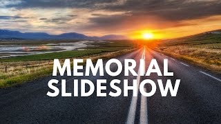 Funeral Slideshow Video  funeral service photo video slideshow [upl. by Alded]