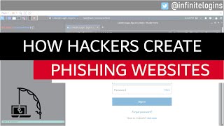 How Hackers Make Phishing Websites [upl. by Donoghue28]