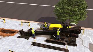 How Horizontal Directional Drilling Works  XCMG Animation [upl. by Yssep]