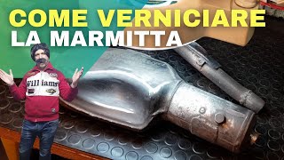 Come verniciare la marmitta della moto [upl. by Dayle991]