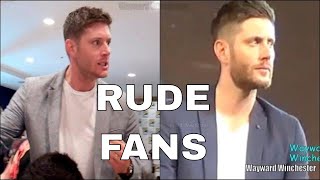 Rude Fans To Supernatural Cast At Conventions [upl. by Seravart513]