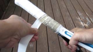 How To Wrap Overgrip Tape  Wilson Tennis Racket Comfort Overgrip Tutorial [upl. by Kirch113]