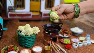 Crispy Cauliflower Fry Recipe  Gobi Fried Rice  How To Make Street Style Gobi 65  The Tiny Foods [upl. by Lilia]