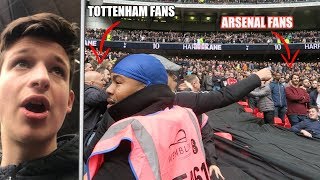 KICKS OFF AT THE NORTH LONDON DERBY  Spurs vs Arsenal [upl. by Doykos]