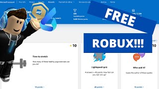 How to claim and make Robux on Microsoft rewardUS amp Canada Only [upl. by Ecaroh]