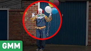 Real Clowns Creepier than Pennywise from IT [upl. by Fu]