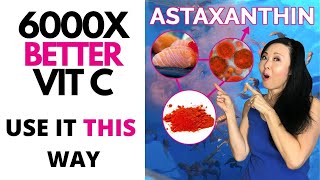 Astaxanthin KING OF ANTIOXIDANTS 6000x better than Vitamin C goseechristyvitaminc [upl. by Eioj]