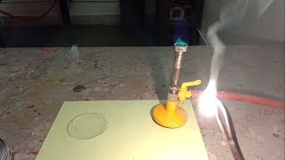 Burning Of Magnesium Ribbon Experiment  Chemistry Demo  Grade 712 [upl. by Zailer193]