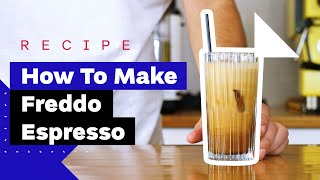 How To Make Freddo Espresso Freddo Cappuccino amp Freddo Flat White [upl. by Cochran866]