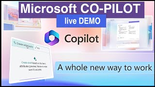 Microsoft Copilot Tutorial  Live Demo [upl. by Alodie]