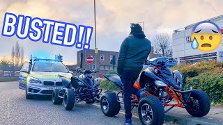 BUSTED BY THE POLICE ON MY SUPER QUAD IN LONDON ARGUMENT [upl. by Daniel628]