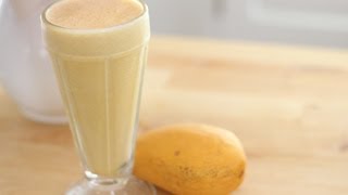 How To Make Mango Shake  SUMMER DRINK SERIES  Simply Bakings [upl. by Lurline713]