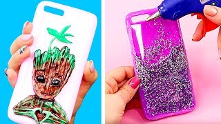 15 Unglaublich Coole DIY Handyhüllen [upl. by Lissy]