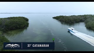 WALKTHROUGH  Invincible 37 Catamaran [upl. by Nylsirk]