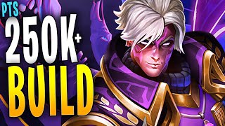 CORVUS OP BUILD 250K HEALS  Paladins PTS Gameplay [upl. by Diahann]