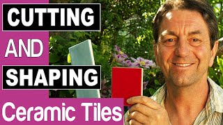 Cutting And Shaping Ceramic Tiles For Mosaics [upl. by Roshelle]