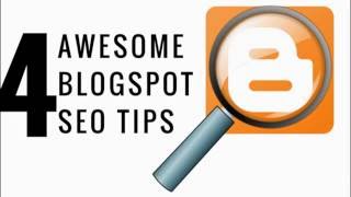 Blogspot SEO Tips  Blogger Tutorial [upl. by Halyhs]