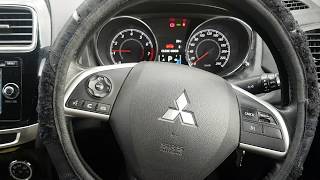 Mitsubishi ASX 2014on Service Reminder Reset [upl. by Ardnazxela]