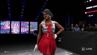 WWE 2K20 LACEY EVANS  Official Entrance Video [upl. by Aleahc]