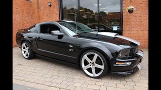 2007 Ford Mustang GT 46 V8  Custom Roush Exhaust [upl. by Nonohcle]